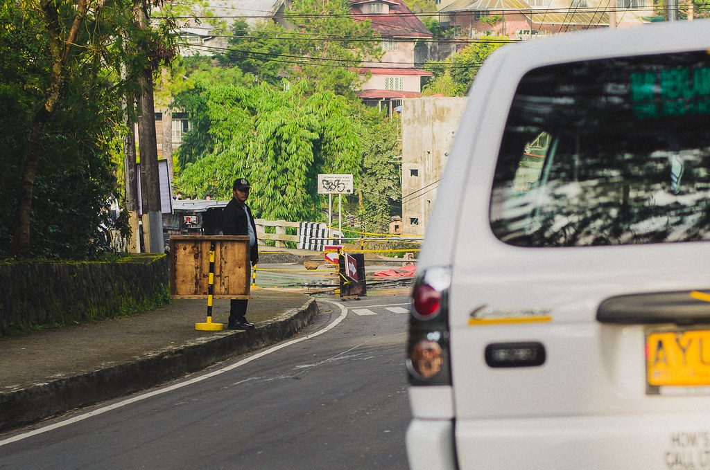 baguio city road situation