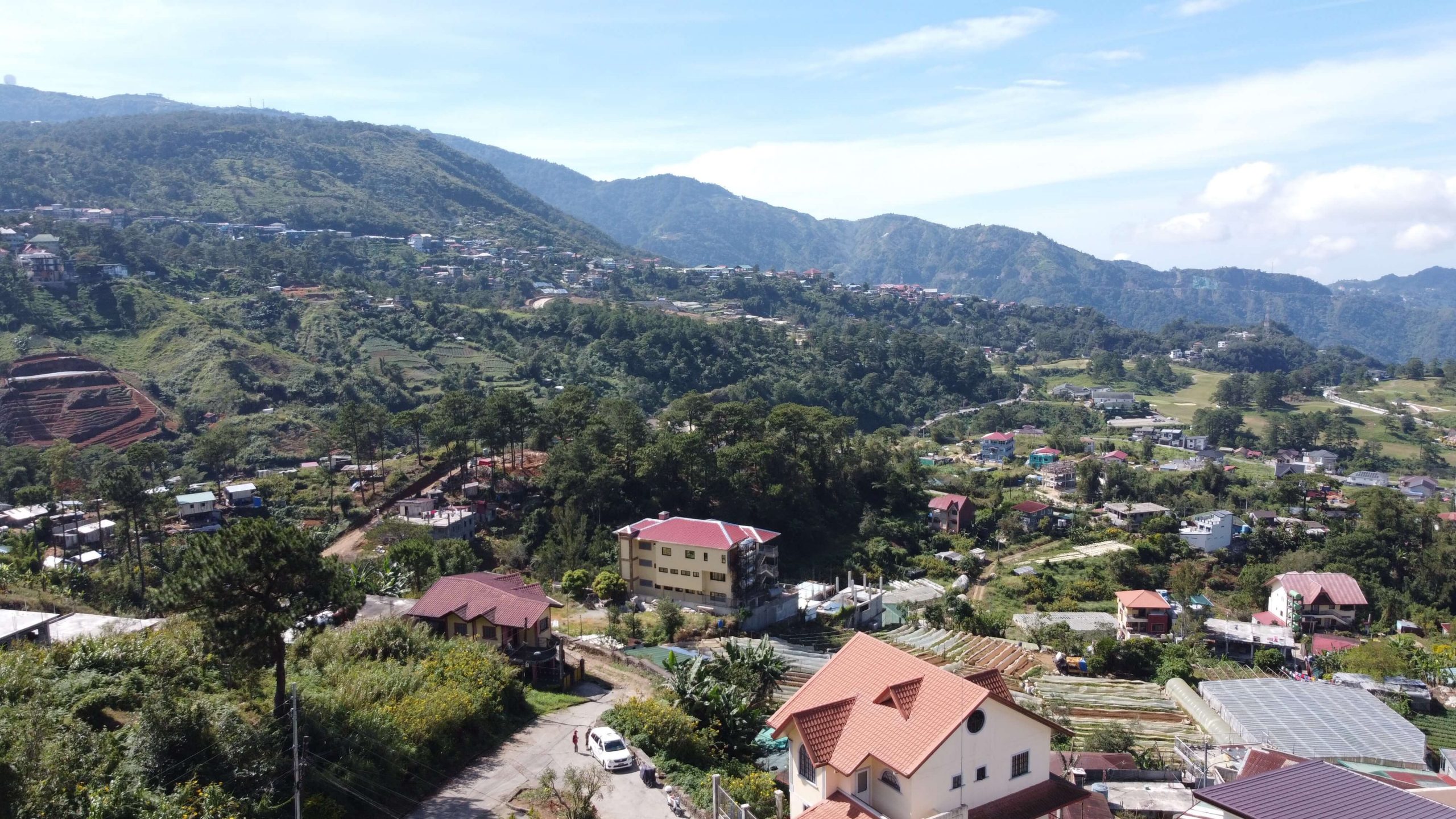 baguio nice mountain view