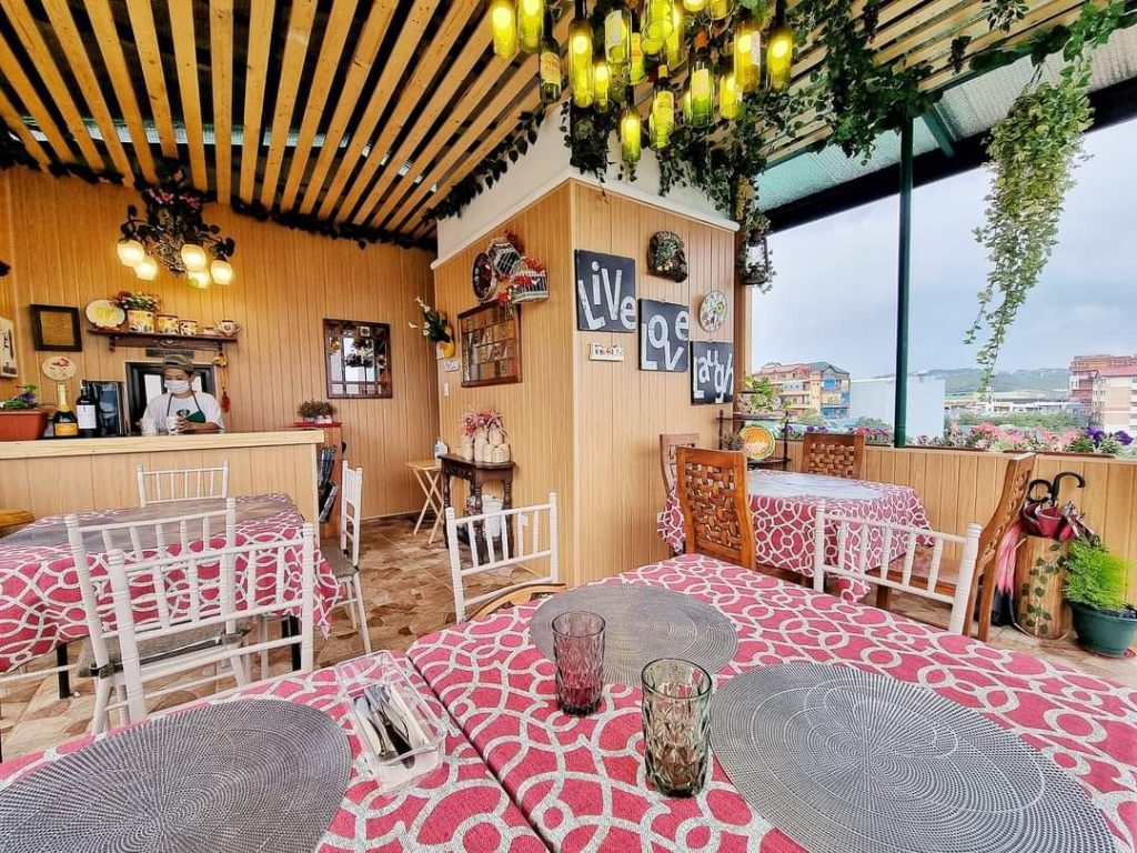 View from the veranda of Raquel's Cuisine
